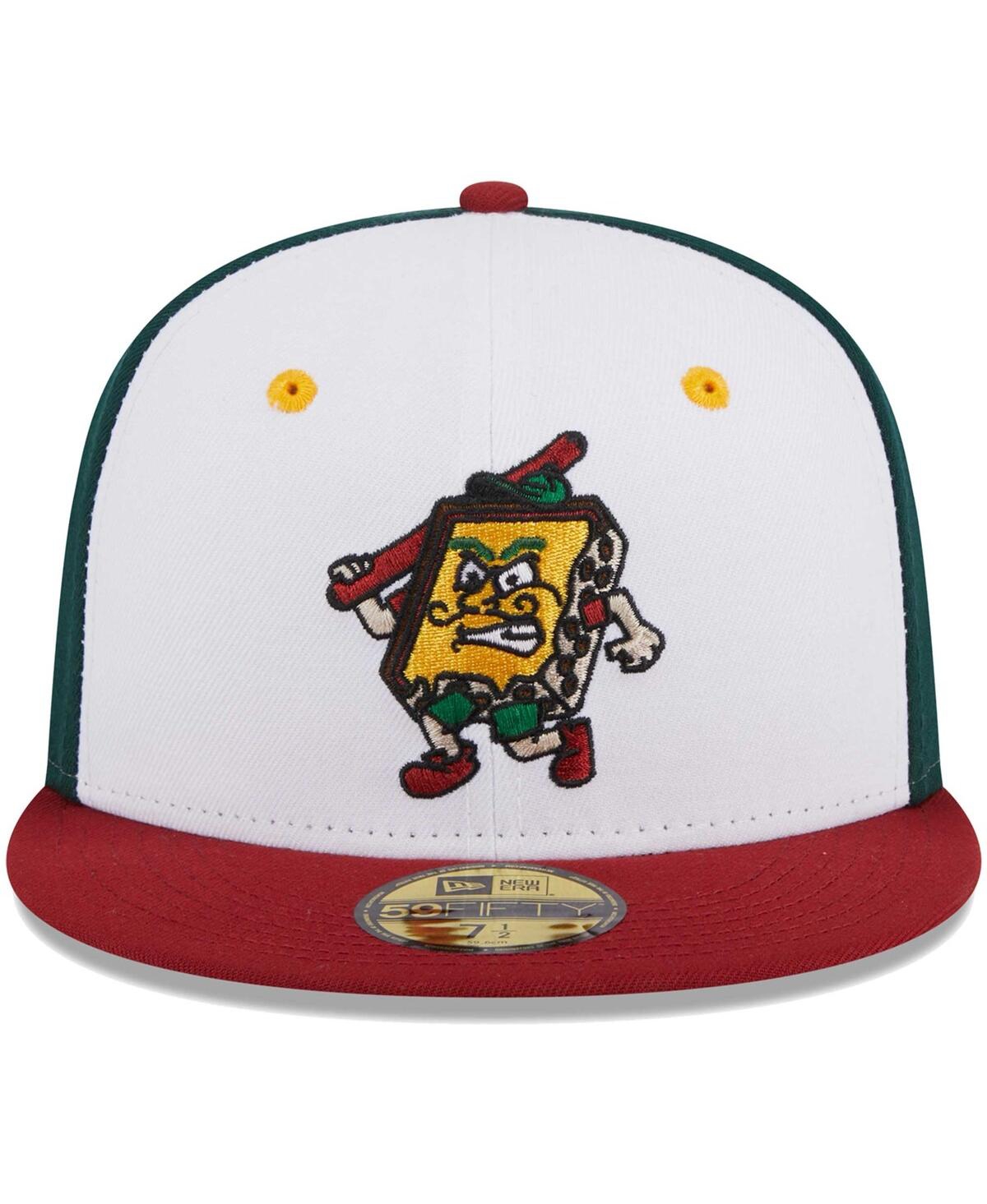 Men's New EraAltoona Curve Theme Nights Altoona Pizzas 59FIFTY Fitted Hat - White