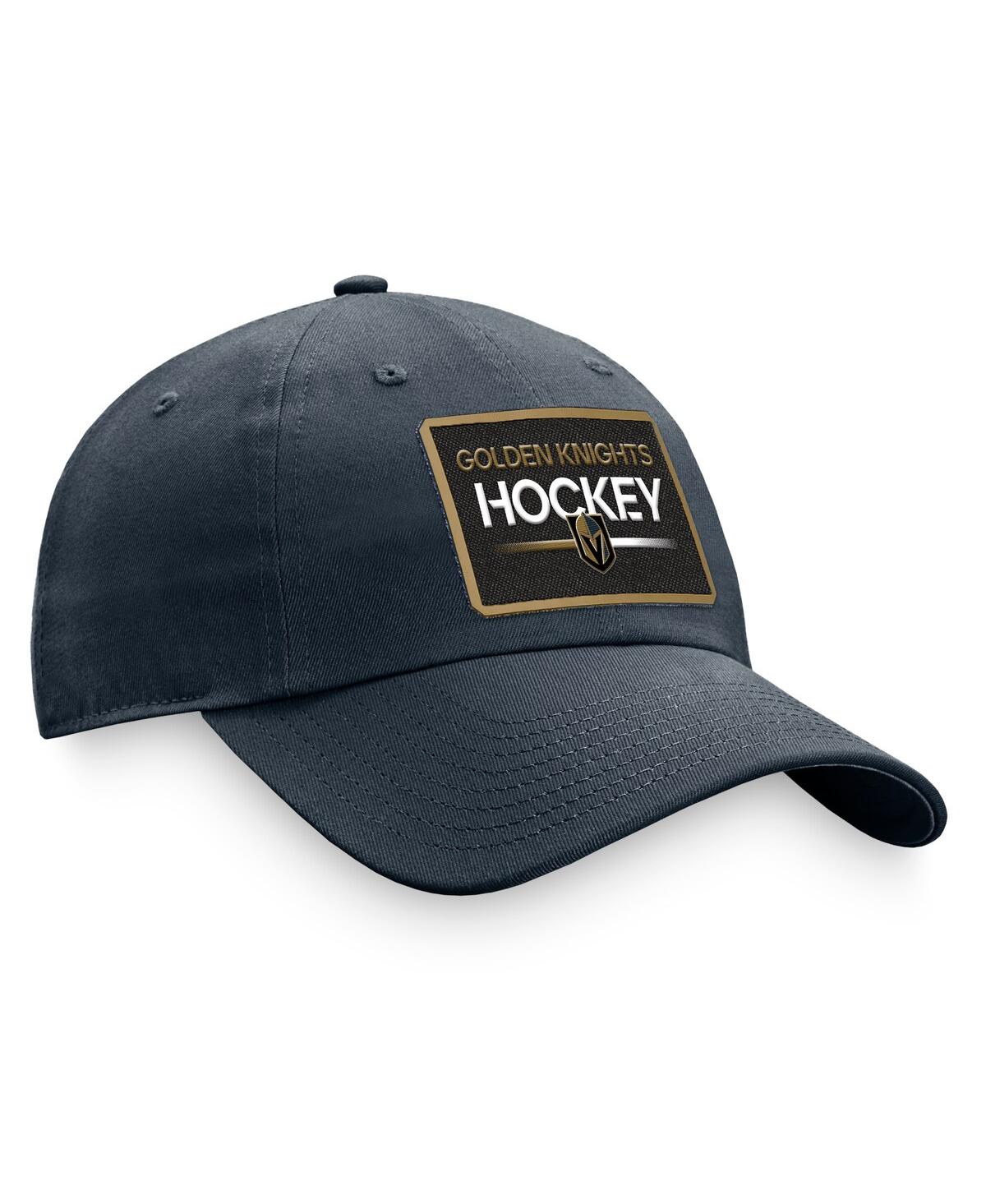Fanatics Men's  Gray Vegas Golden Knights Prime Adjustable Hat In Gray