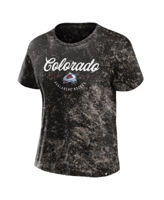 Women's Black Colorado Avalanche Breakaway T-shirt