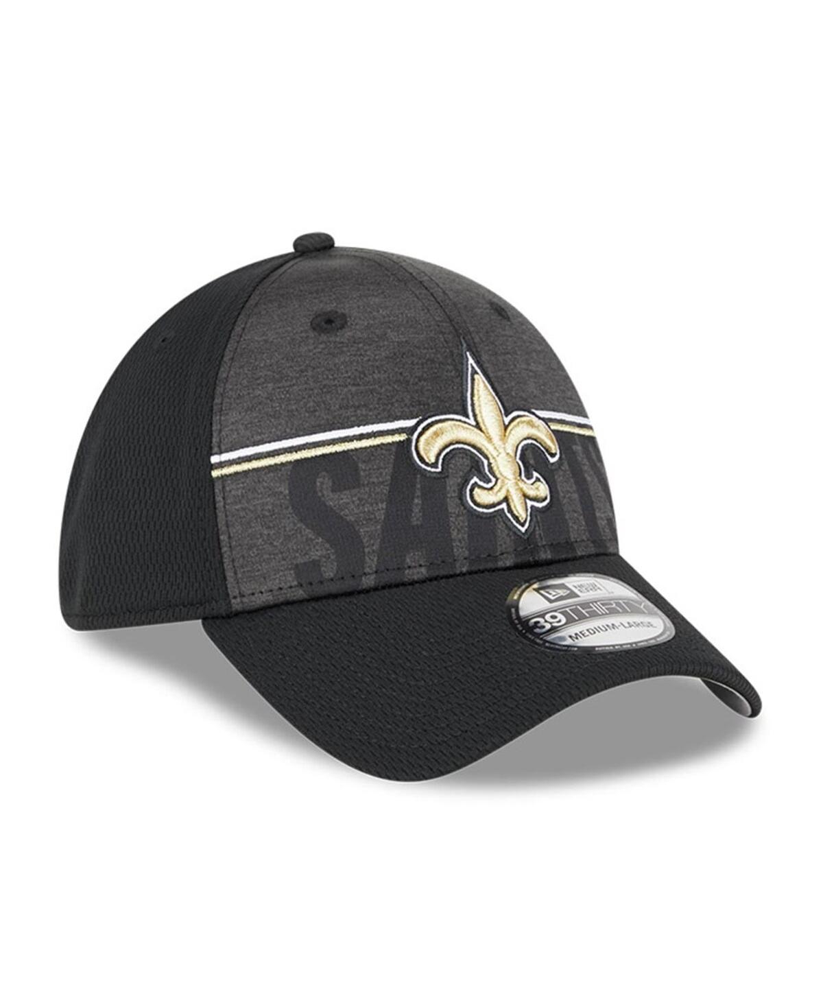 Men's New EraNew Orleans Saints 2023 Nfl Training Camp 39THIRTY Flex Fit Hat - Black