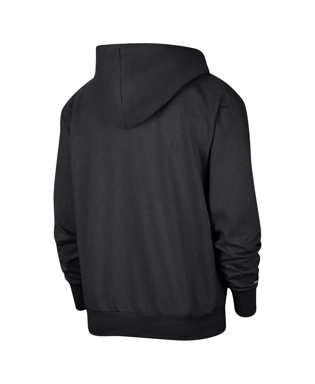 Men's NikeBrooklyn Nets Authentic Performance Pullover Hoodie - Black