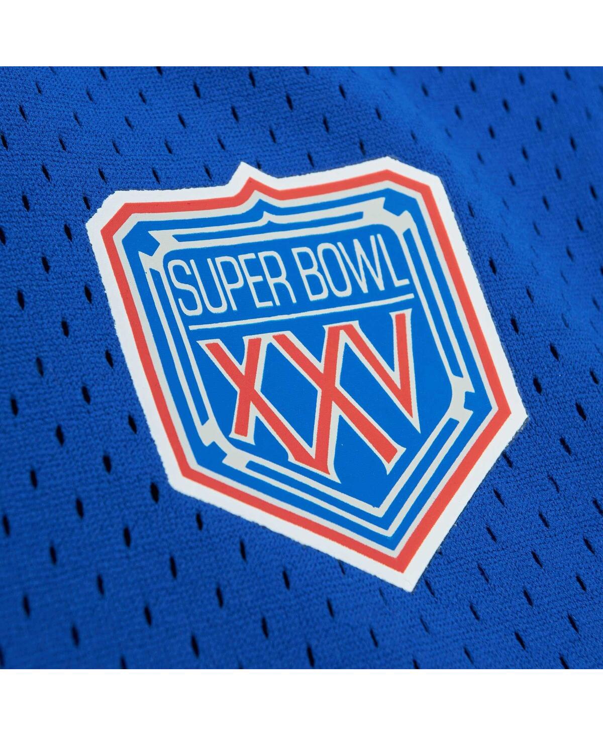 Men's Mitchell & Ness Lawrence TaylorNew York Giants Retired Player Name and Number Mesh Top - Royal