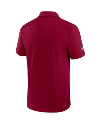 Men's Burgundy Washington Commanders Sideline Coaches Dri-FIT&reg; Polo Shirt