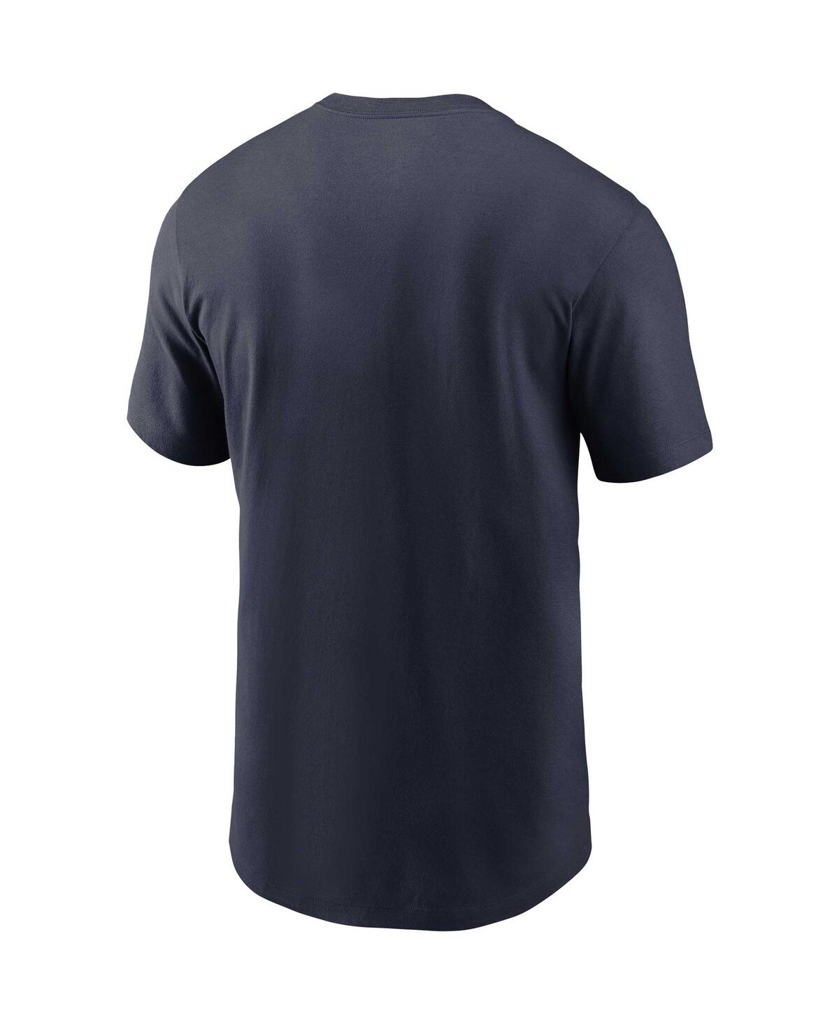 Shop Nike Men's  Navy Houston Texans Division Essential T-shirt