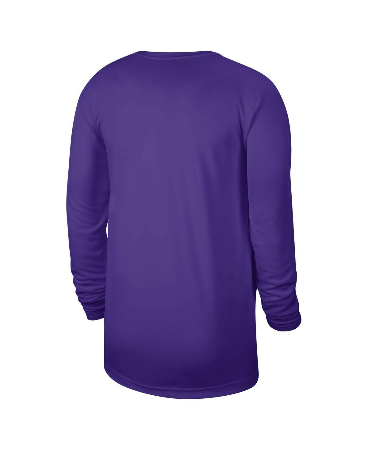 Nike Men's And Women's  Purple Sacramento Kings 2023/24 Legend On-court Practice Long Sleeve T-shirt In Purple