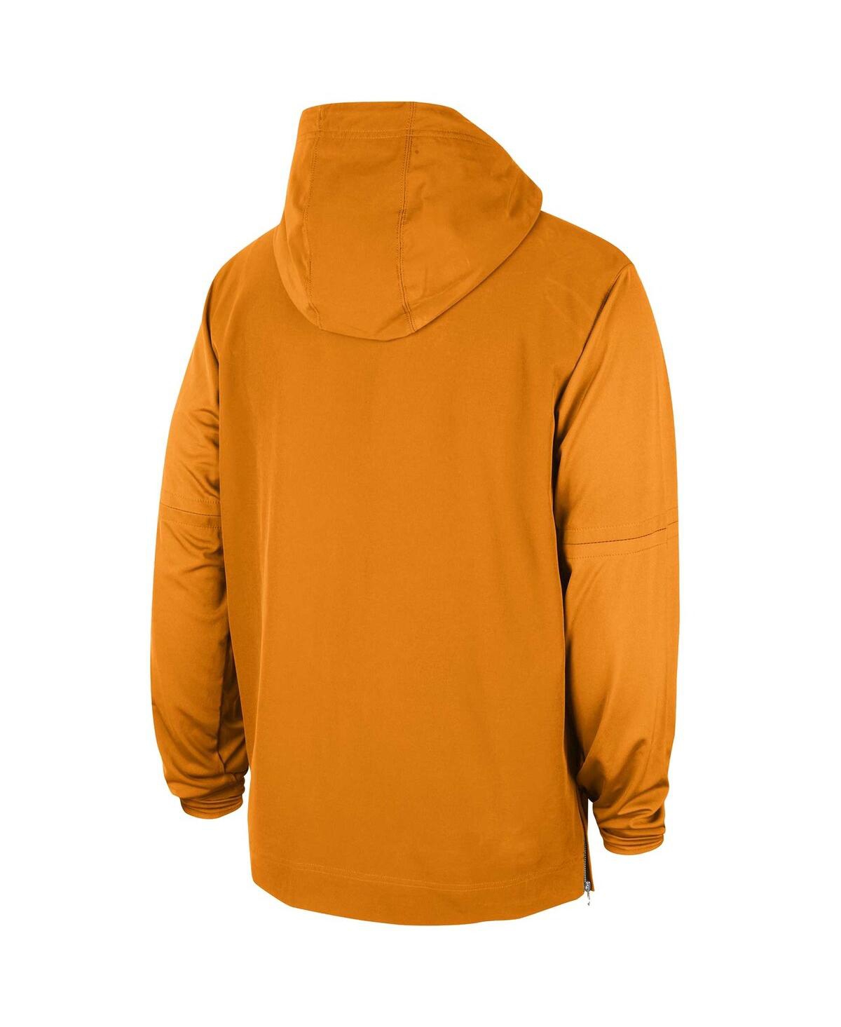 Men's NikeTennessee Volunteers 2023 Sideline Player Quarter-Zip Hoodie Jacket - Tennessee Orange