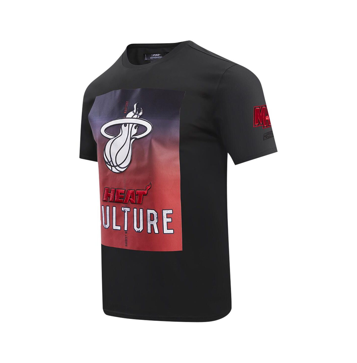 Мужская футболка Pro Standard Black Miami Heat 2023 City Edition — фото 4