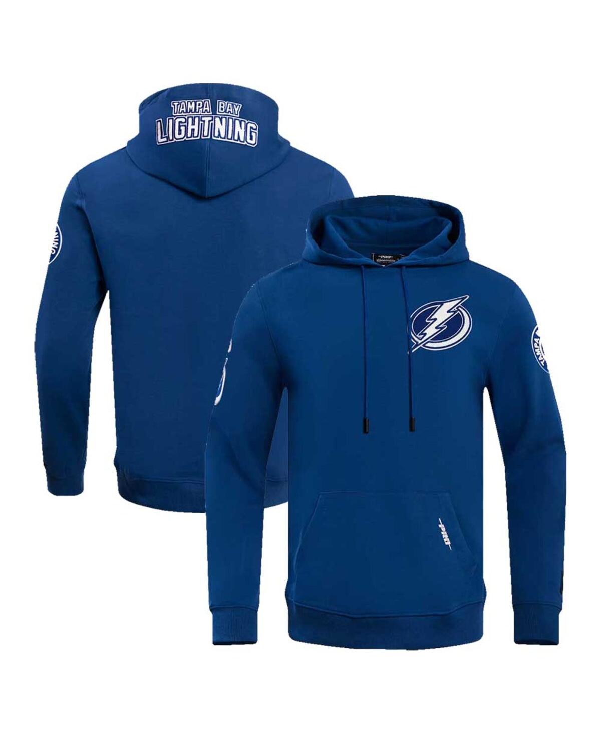 Shop Pro Standard Men's  Blue Tampa Bay Lightning Classic Pullover Hoodie