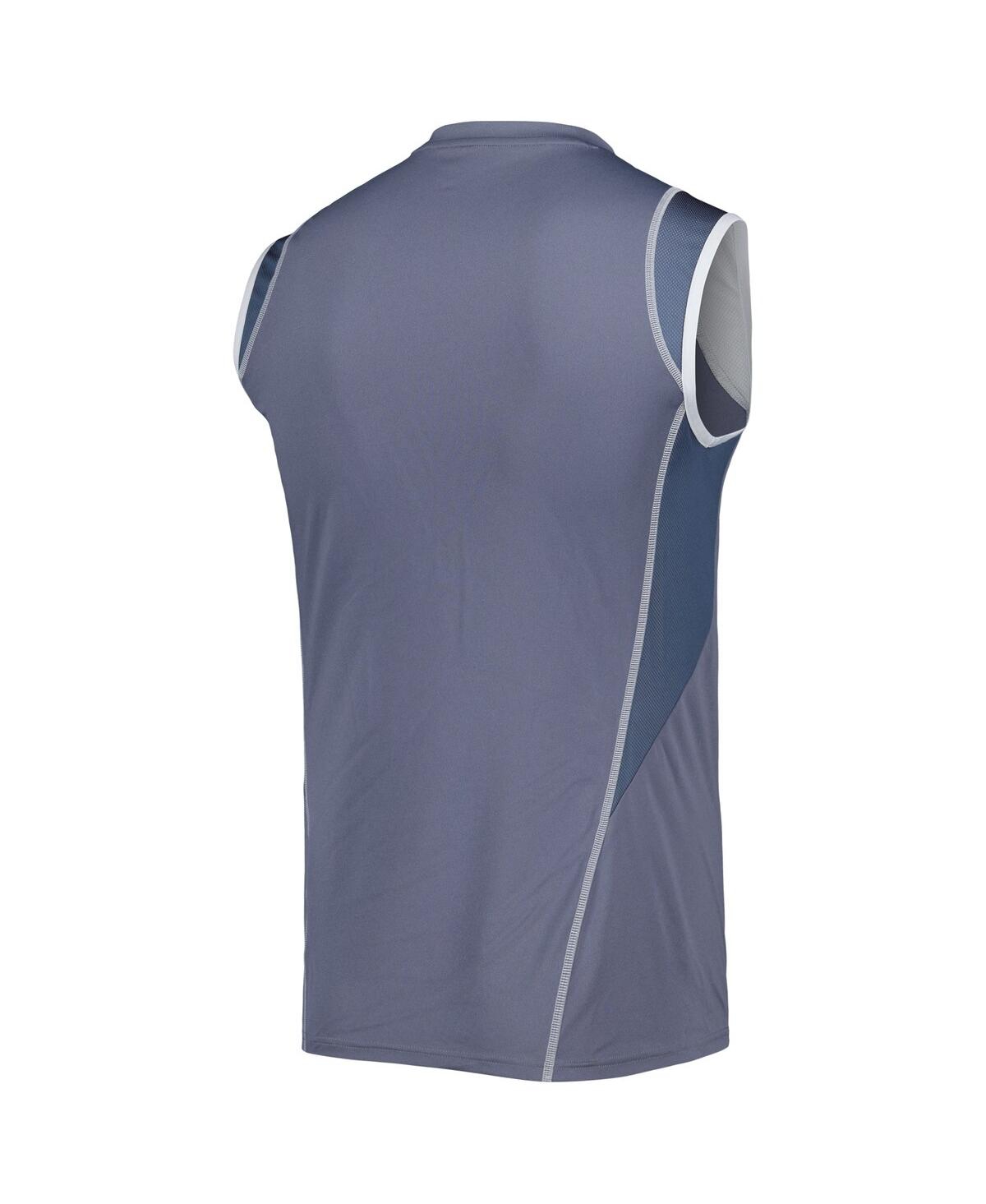 Men's adidasPortland Timbers 2023 On-Field Sleeveless Training Jersey - Gray