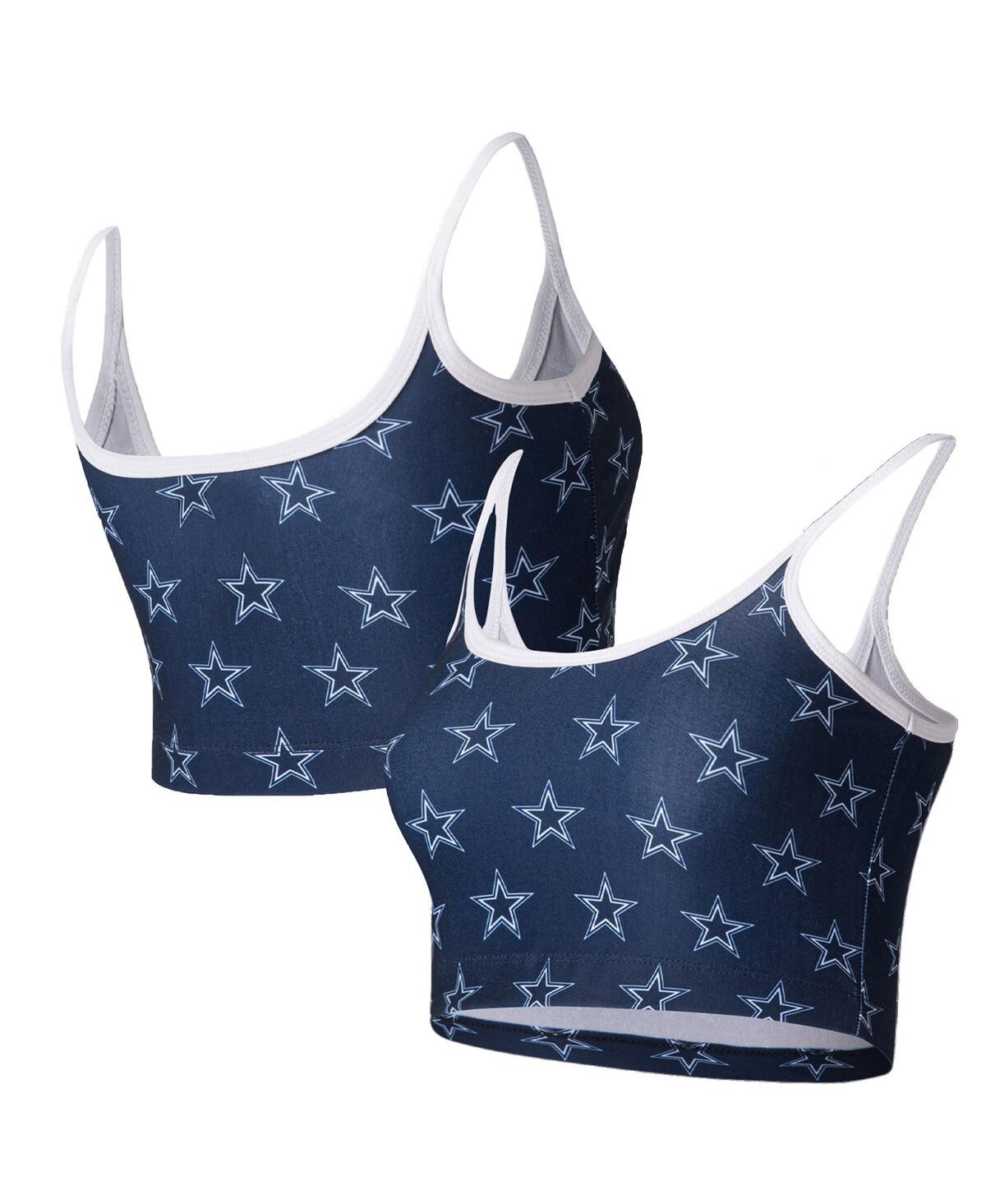 Shop Concepts Sport Women's  Navy Dallas Cowboys Gauge Lounge Bralette