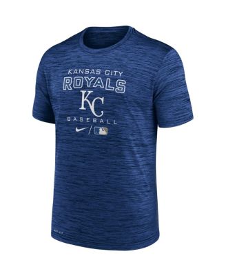 Men's Royal Kansas City Royals Authentic Collection Velocity Practice Performance T-shirt