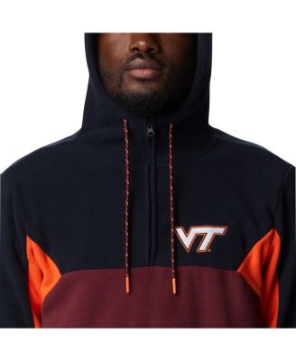 Men's Maroon Virginia Tech Hokies Lodge Quarter-Zip Hoodie