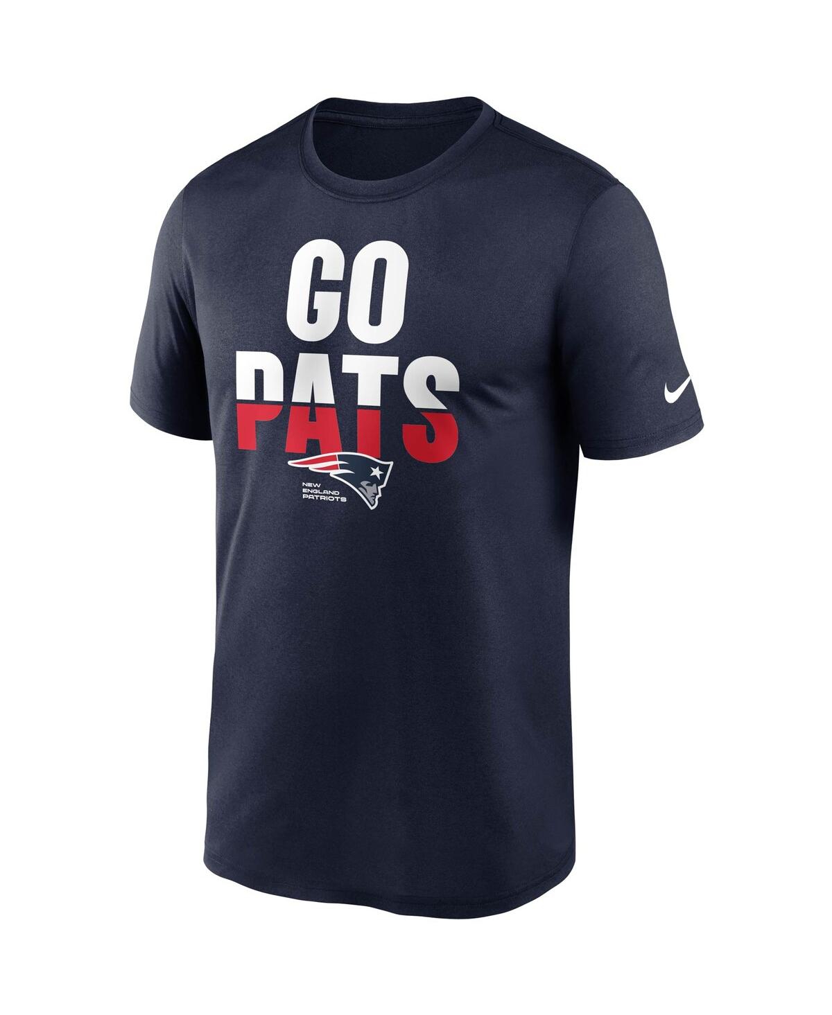 Men's NikeNew England Patriots Legend Local Phrase Performance T-shirt - Navy