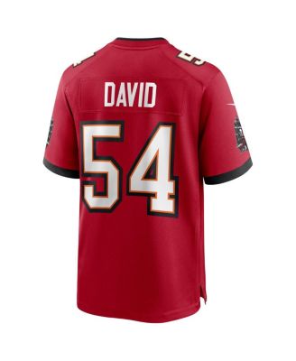 Men's Lavonte David Red Tampa Bay Buccaneers Game Jersey