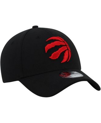 Men's Black Toronto Raptors Team Classic 39THIRTY Flex Hat