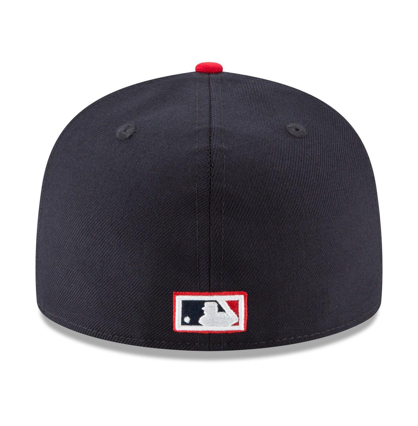 Мужская кепка New Era Navy St. Louis Cardinals Cooperstown Collection Wool 59FIFTY Fitted Hat — фото 2