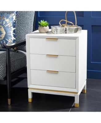 Baskin 3 Drawer Accent Table
