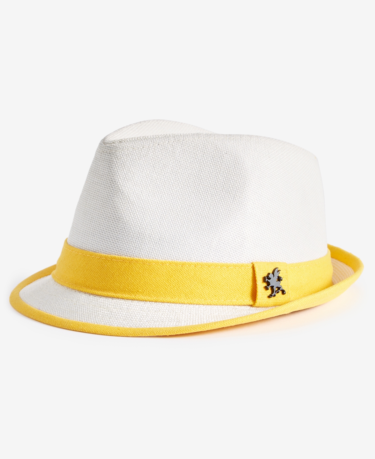 Stacy Adams Stacy Abrams Men's Contrast-trim Fedora In Gold