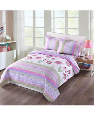 MarCielo Kids Girls Quilt Set Bedspread Coverlet Set A14 - Full - Macy's