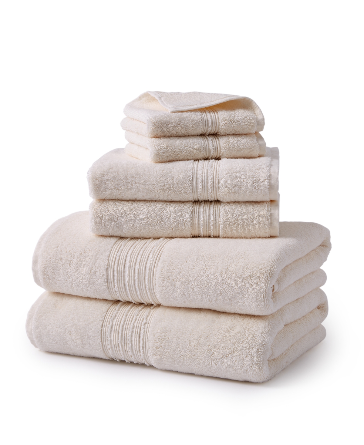 Hotel Collection Turkish 6-pc. Bath Towel Set, Exclusively At Macy's In Ivory