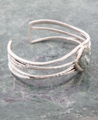 Terra Genuine Seraphinite Kite Cuff Bracelet