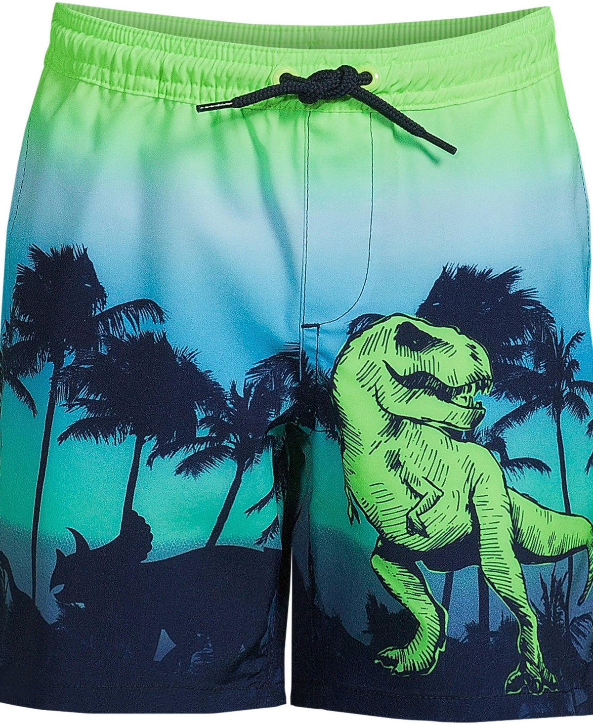 Lands' End Child Boys Active Stretch Swim Trunks