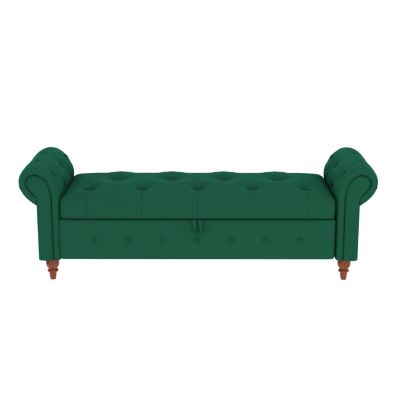 63" Bed Bench Velvet