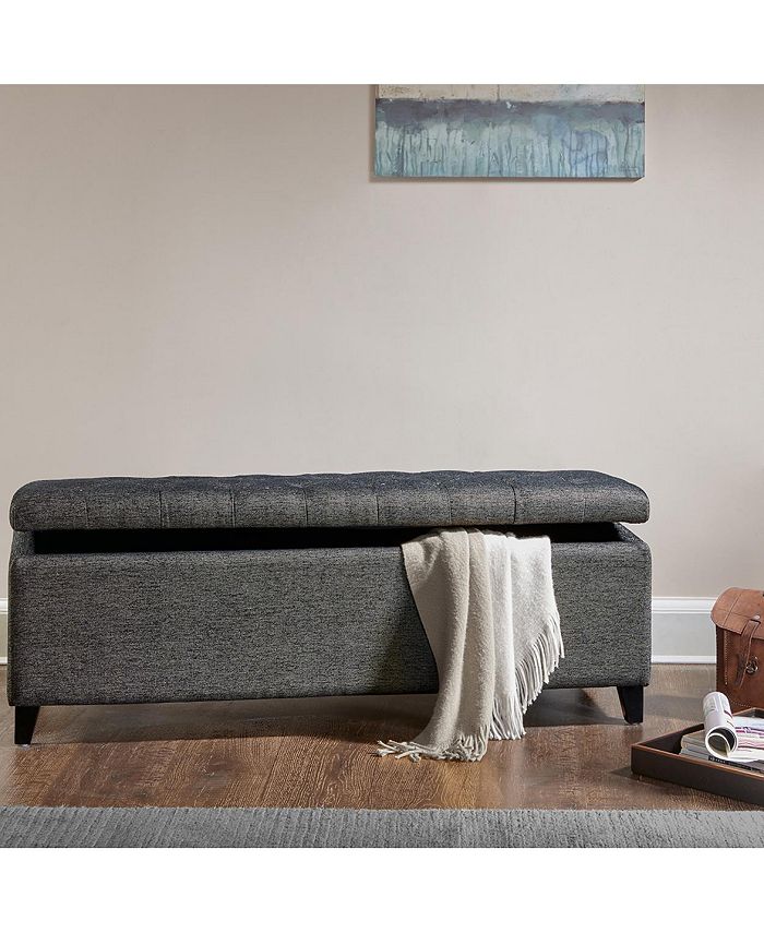Photo inspiration: Cockatoo Specialized Saturated Available South Storage Bench Reference: Simplie Fun Shandra Tufted Top Storage Bench