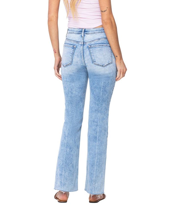 Humour Low Rise Bootcut Jeans by Vervet main image 1