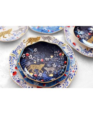 Night Amazon Rainforest Fine Bone China Side Plate