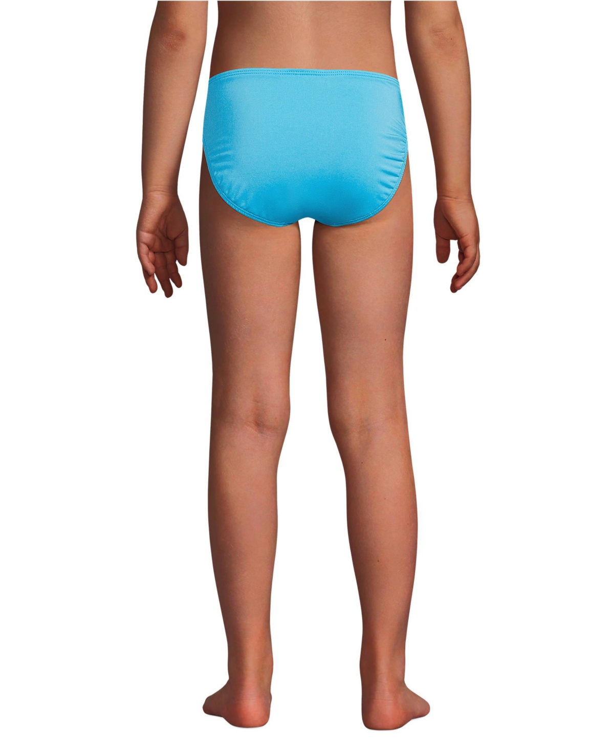 Lands' End Child Girls Plus size Chlorine Resistant Bikini Swim Suit Bottoms