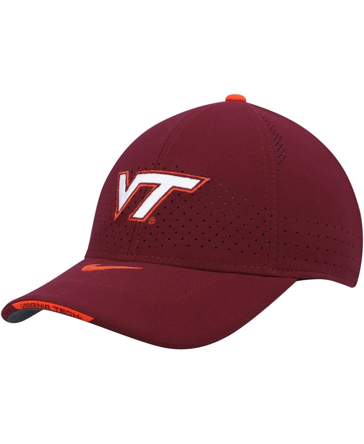 Shop Nike Men's  Maroon Virginia Tech Hokies 2021 Sideline Legacy91 Performance Adjustable Hat
