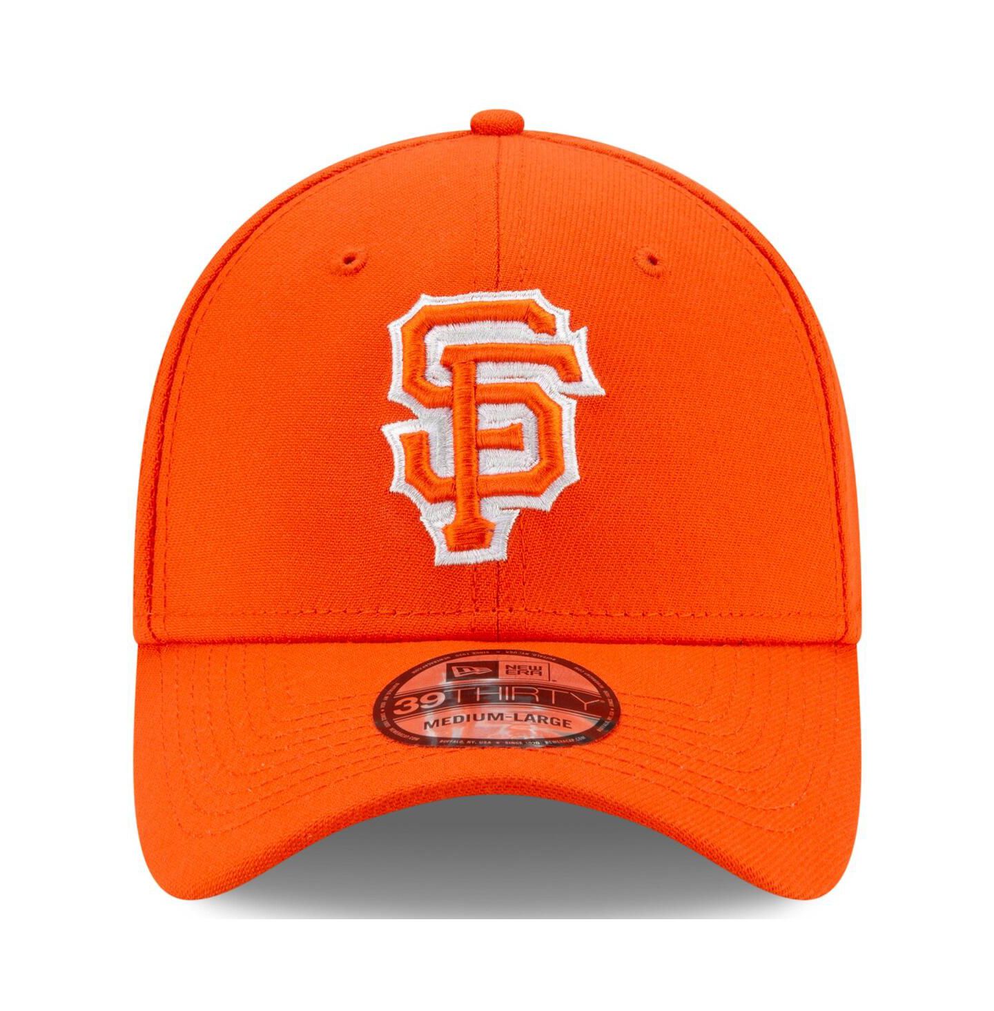 Мужская кепка New Era Orange San Francisco Giants 2021 City Connect 39THIRTY Flex Hat — фото 2