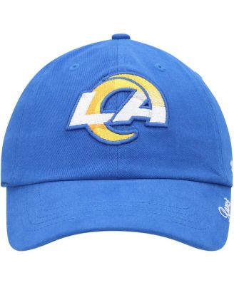 Women's Royal Los Angeles Rams Miata Clean Up Primary Adjustable Hat