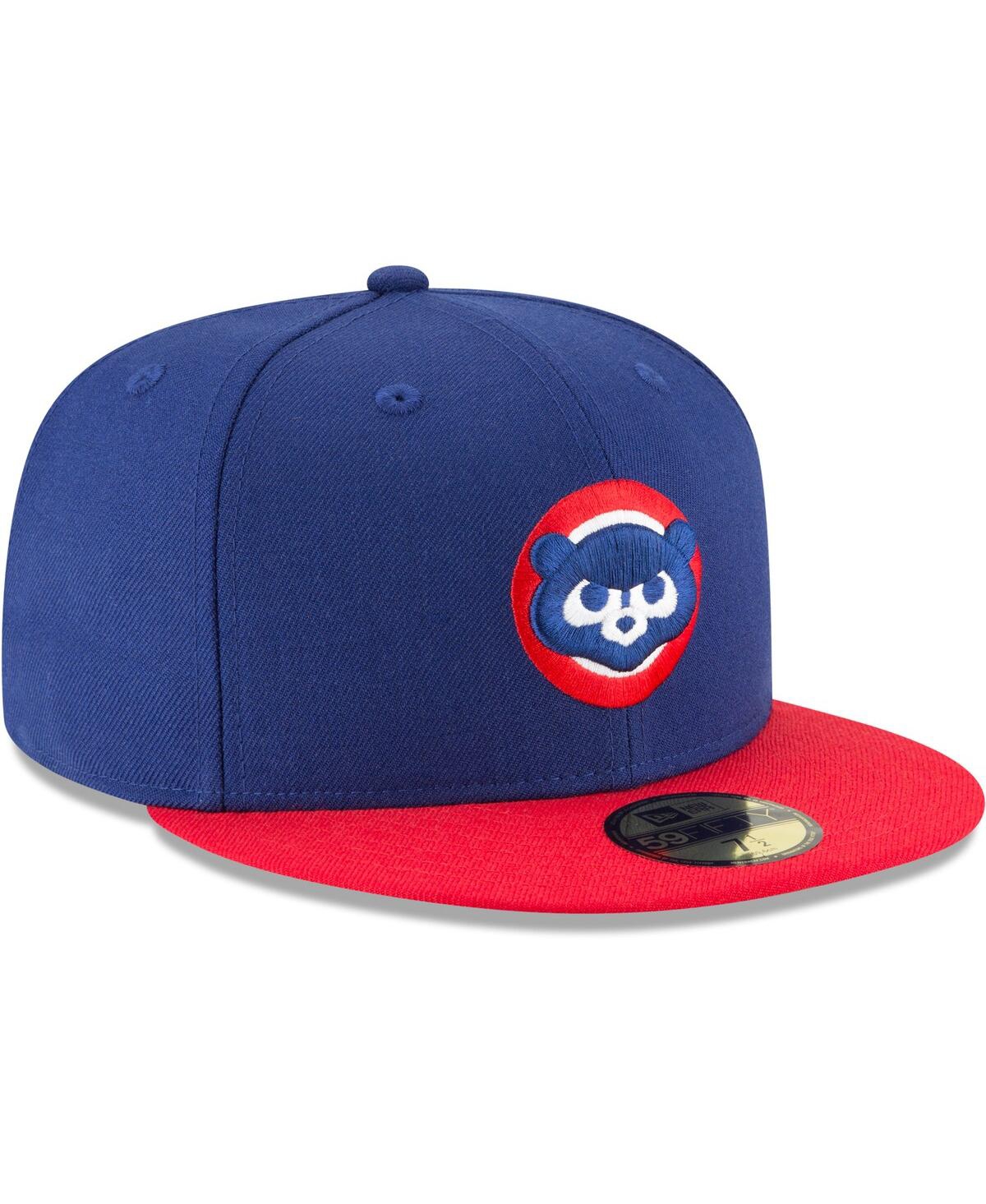 Men's New EraChicago Cubs Cooperstown Collection Wool 59FIFTY Fitted Hat - Royal
