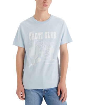 Levi's - Men's Classic-Fit Cacti Club Logo Graphic T-Shirt