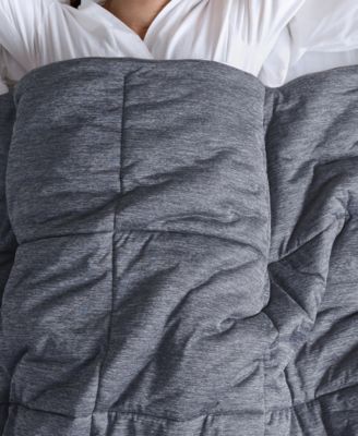 Comfort Cool Jersey Knit Oversized Down Alternative Comforter, Full/Queen
