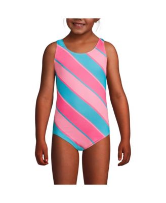 Big Girls Plus Chlorine Resistant One Piece UPF 50 Swimsuit