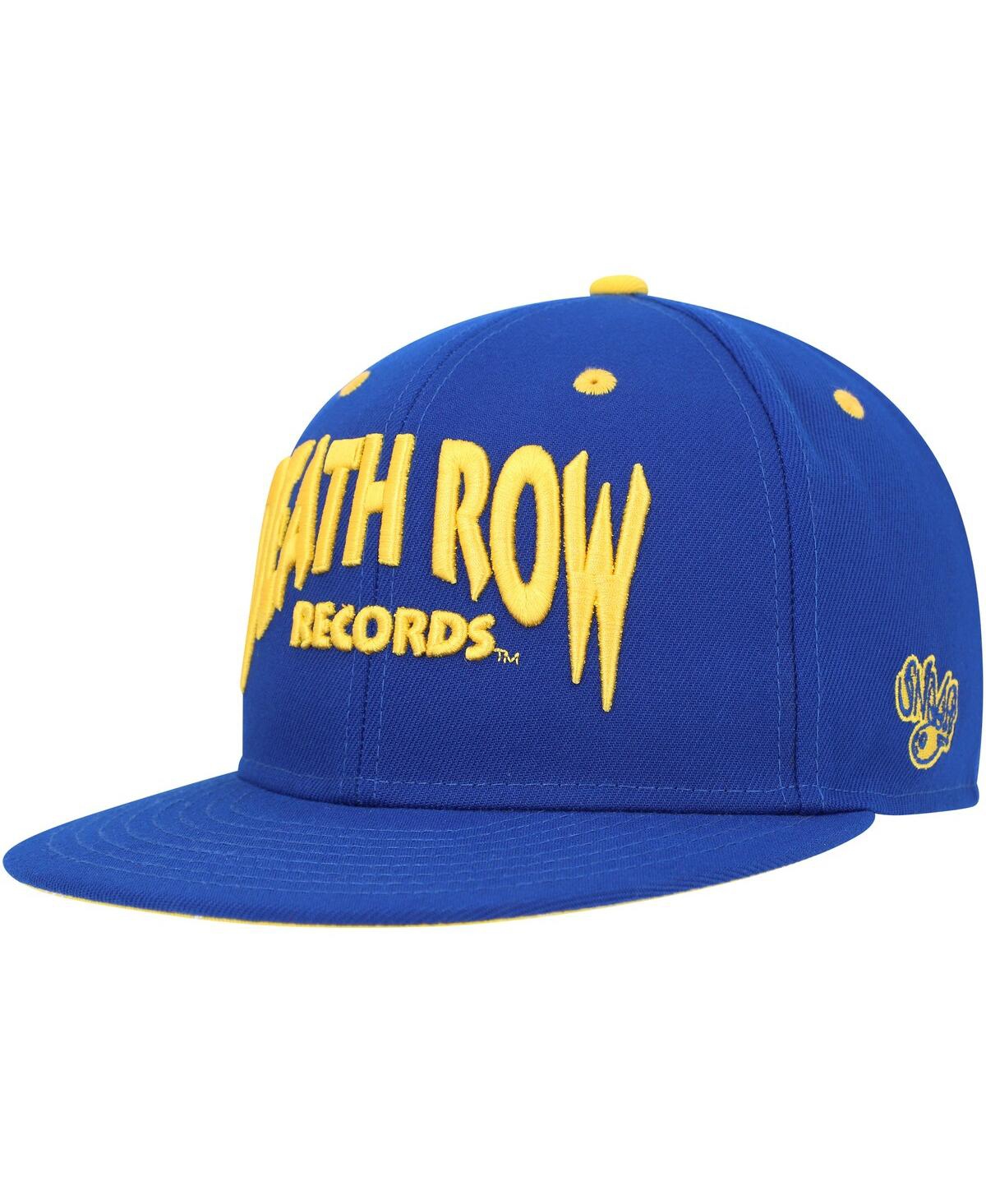Men's Royal Death Row Records Paisley Fitted Hat - Royal