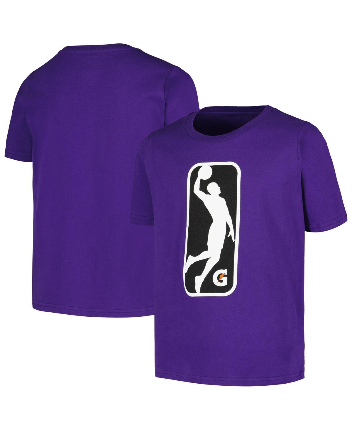 Shop Outerstuff Big Boys Purple Nba G League Logo T-shirt