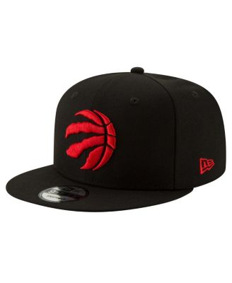 Men's Black Toronto Raptors Official Team Color 9FIFTY Snapback Hat