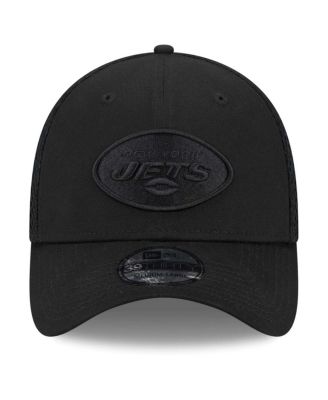 Men's Black New York Jets Main Neo 39THIRTY Flex Hat