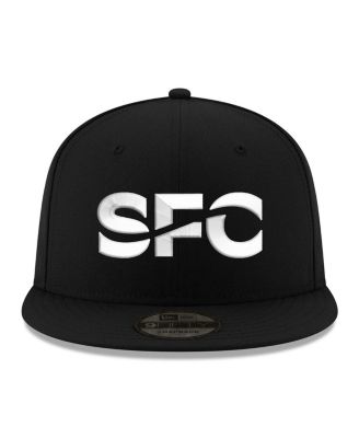 Men's Black Seattle Sounders FC Core 9FIFTY Snapback Hat