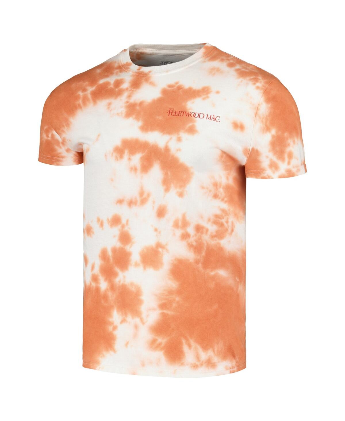 Shop Merch Traffic Men's And Women's Orange Fleetwood Mac Tour T-shirt