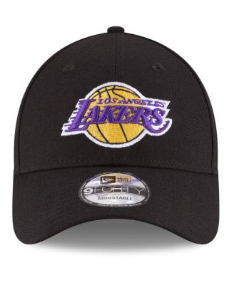 Men's Black Los Angeles Lakers Official Team Color The League 9FORTY Adjustable Hat