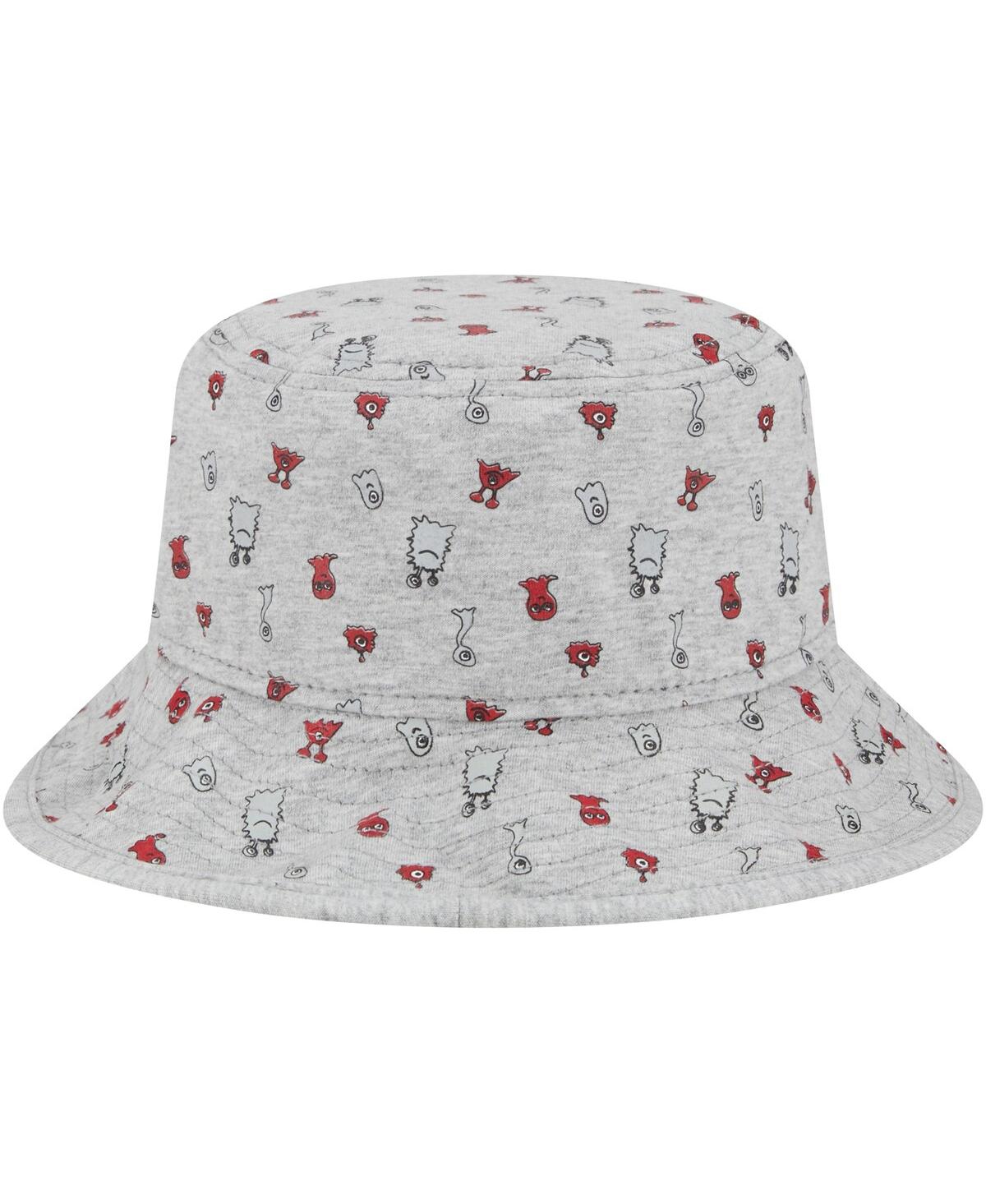 Shop New Era Toddler Boys And Girls  Heather Gray Alabama Crimson Tide Critter Bucket Hat