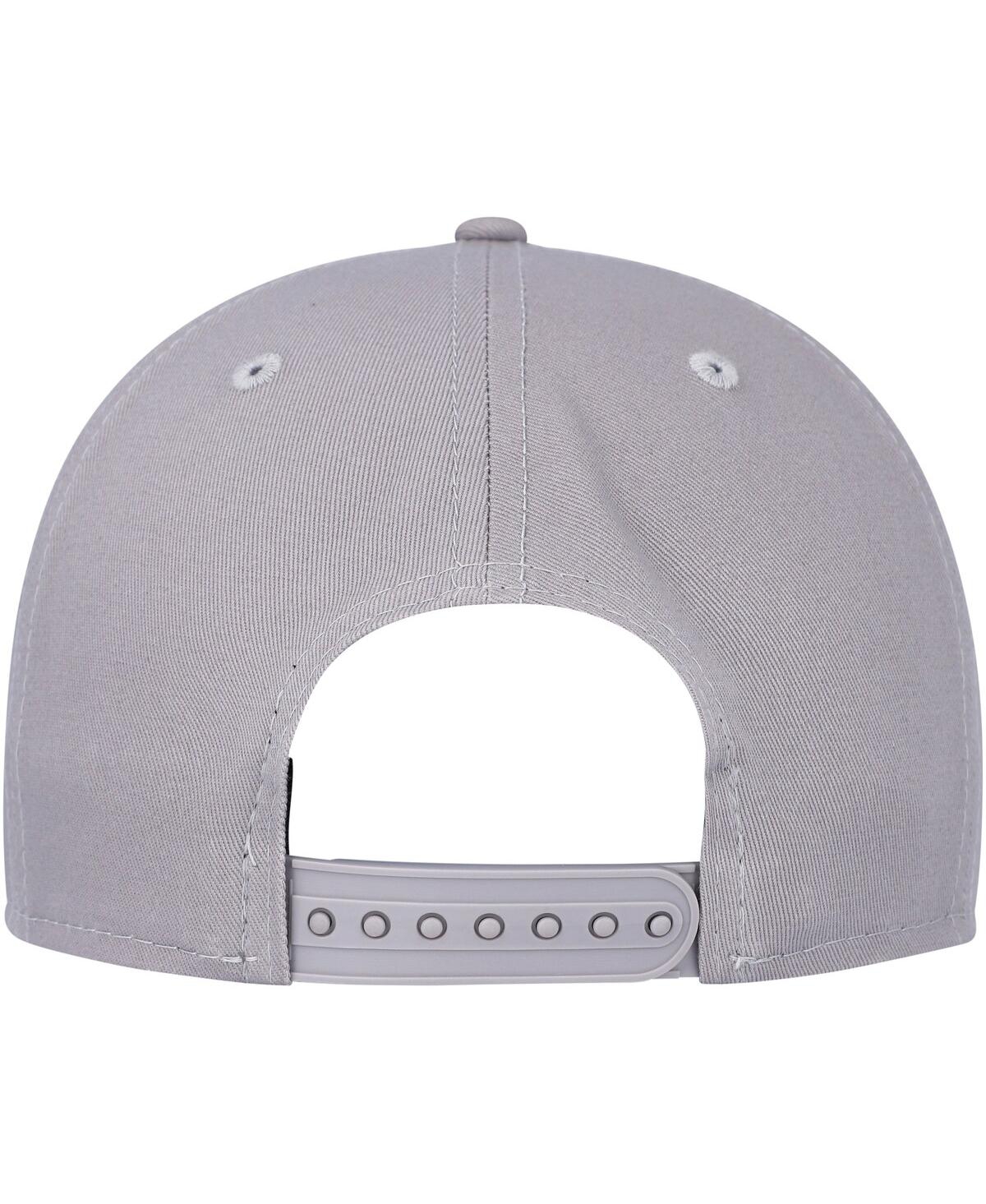 New Era Men's  Gray Nashville Sc Patch Golfer Adjustable Hat In Gray