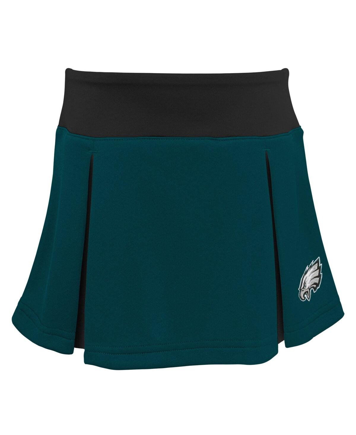 Big GirlsPhiladelphia Eagles Spirit Two-Piece Cheerleader Set - Green
