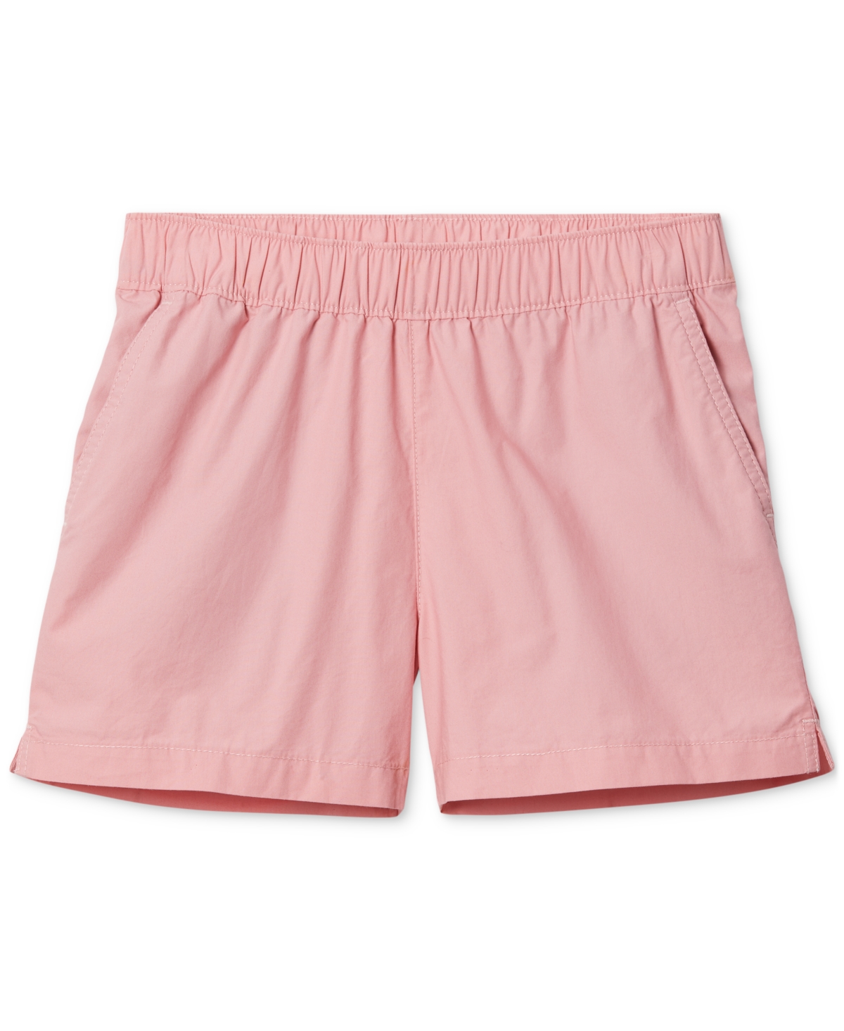 Shop Columbia Big Girls Active Washed Out Shorts In Pink Orchid