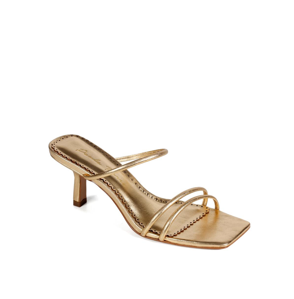 Women's Viena Strappy Sandals Slip-On - Gold